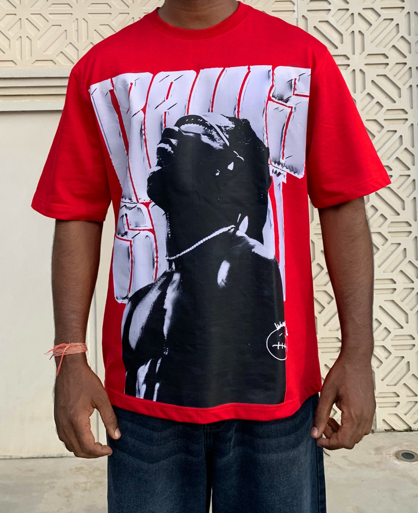 Travis Scott - Premium Oversized Unisex Tshirt | Black, Red, White