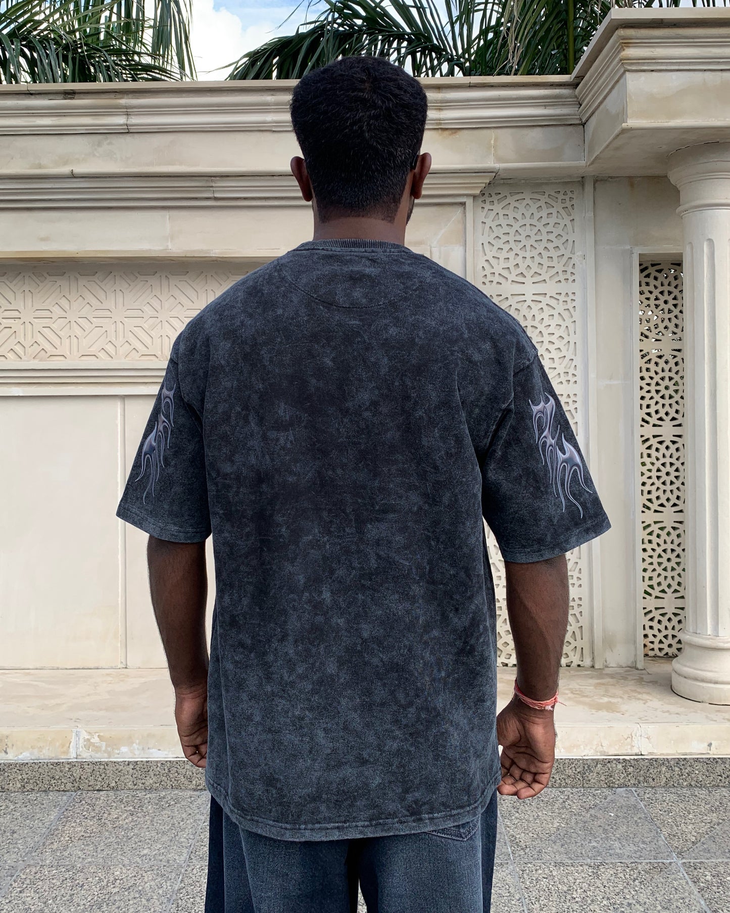 KARNAGE - Acid Washed Premium Oversized Unisex Tshirt | MITRASO