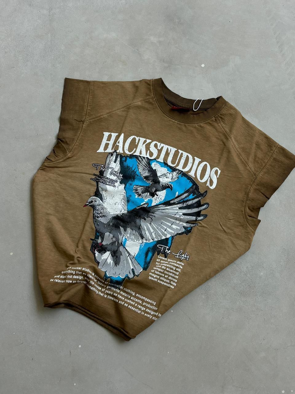 Unisex Raw Cut Oversized Tank - 01