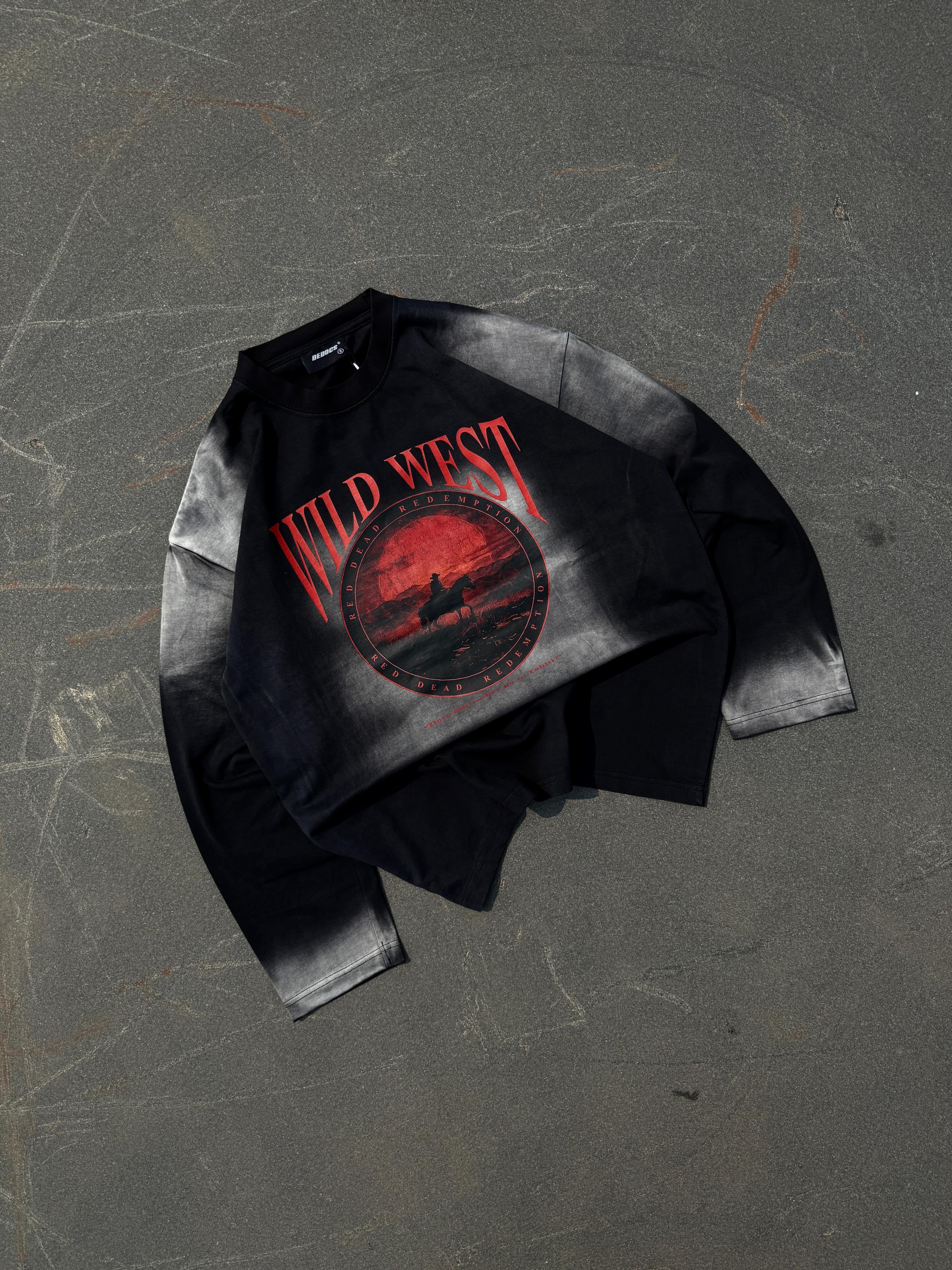 Full Sleeve Lava Wash Oversized Unisex Tee | 04