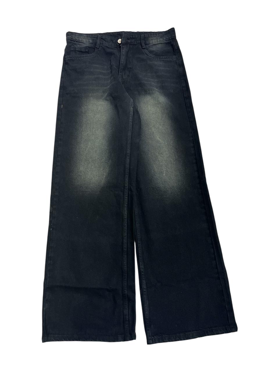 Unisex Baggy Denim - Green Wash