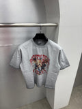 Faded Wash Graphic Unisex Oversized Tees
