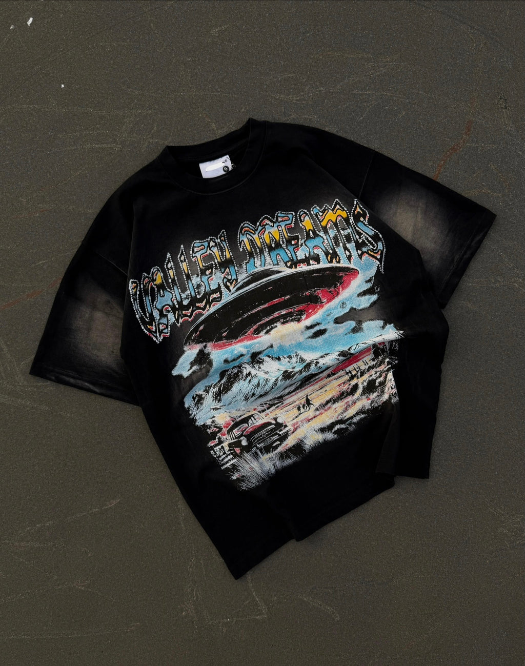 Lava Wash Unisex Oversized Tee - 03