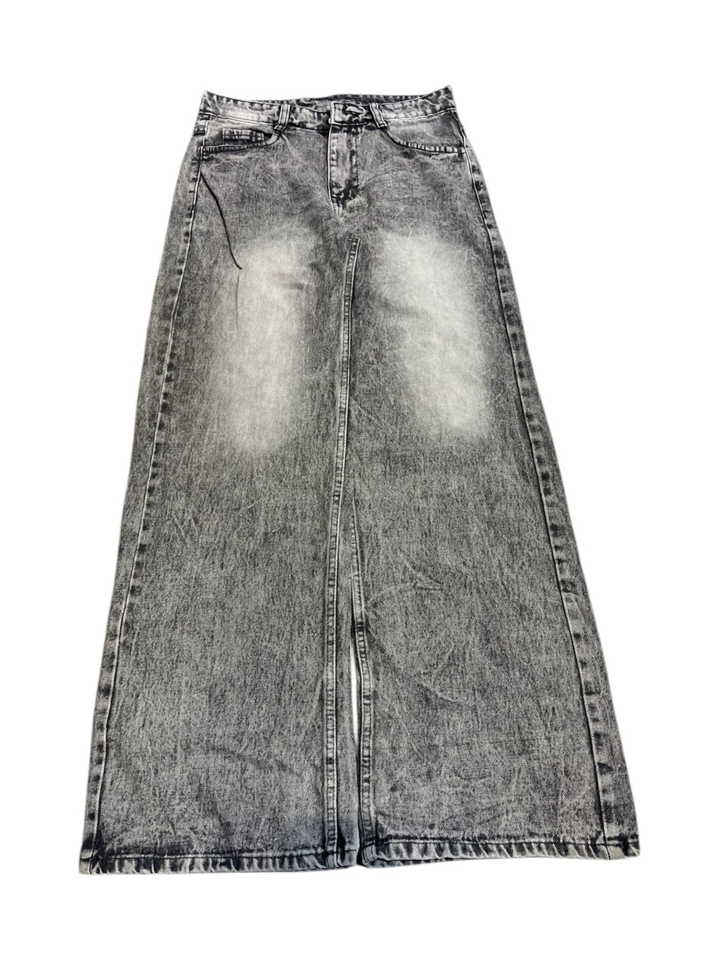 Unisex Baggy Denim - Grey Wash