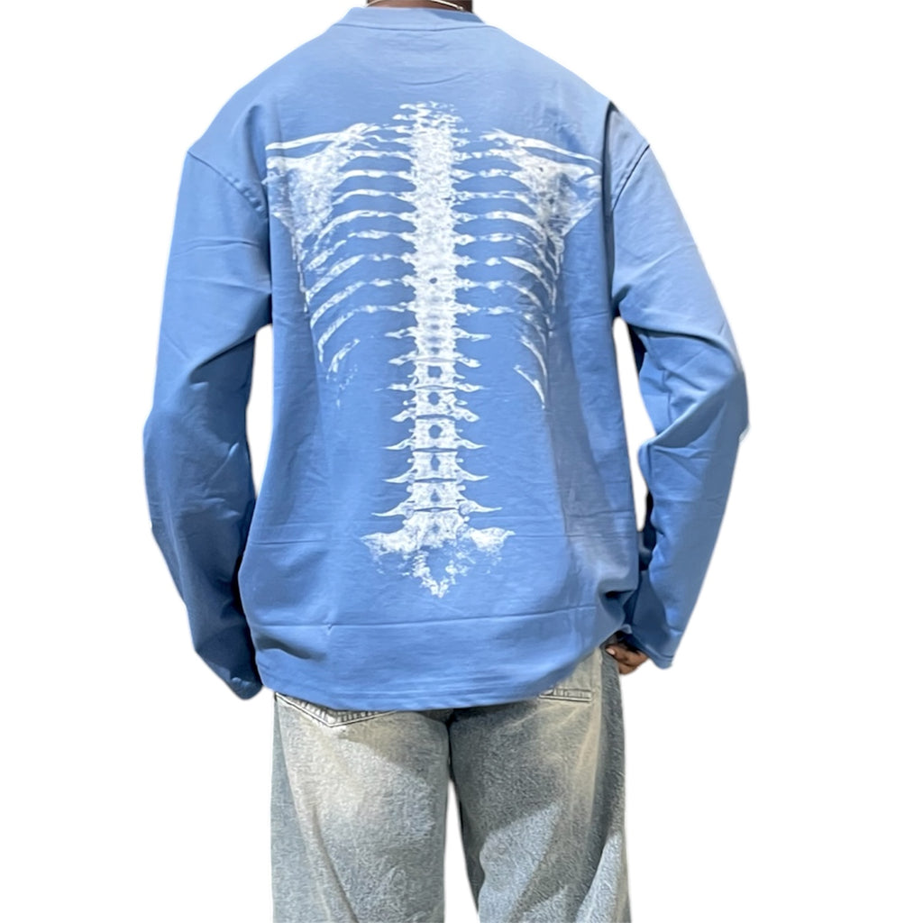 Full Sleeve Skeleton Oversized Unisex Tee