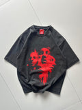 Acid Washed Imp Unisex Oversized Tee | 03