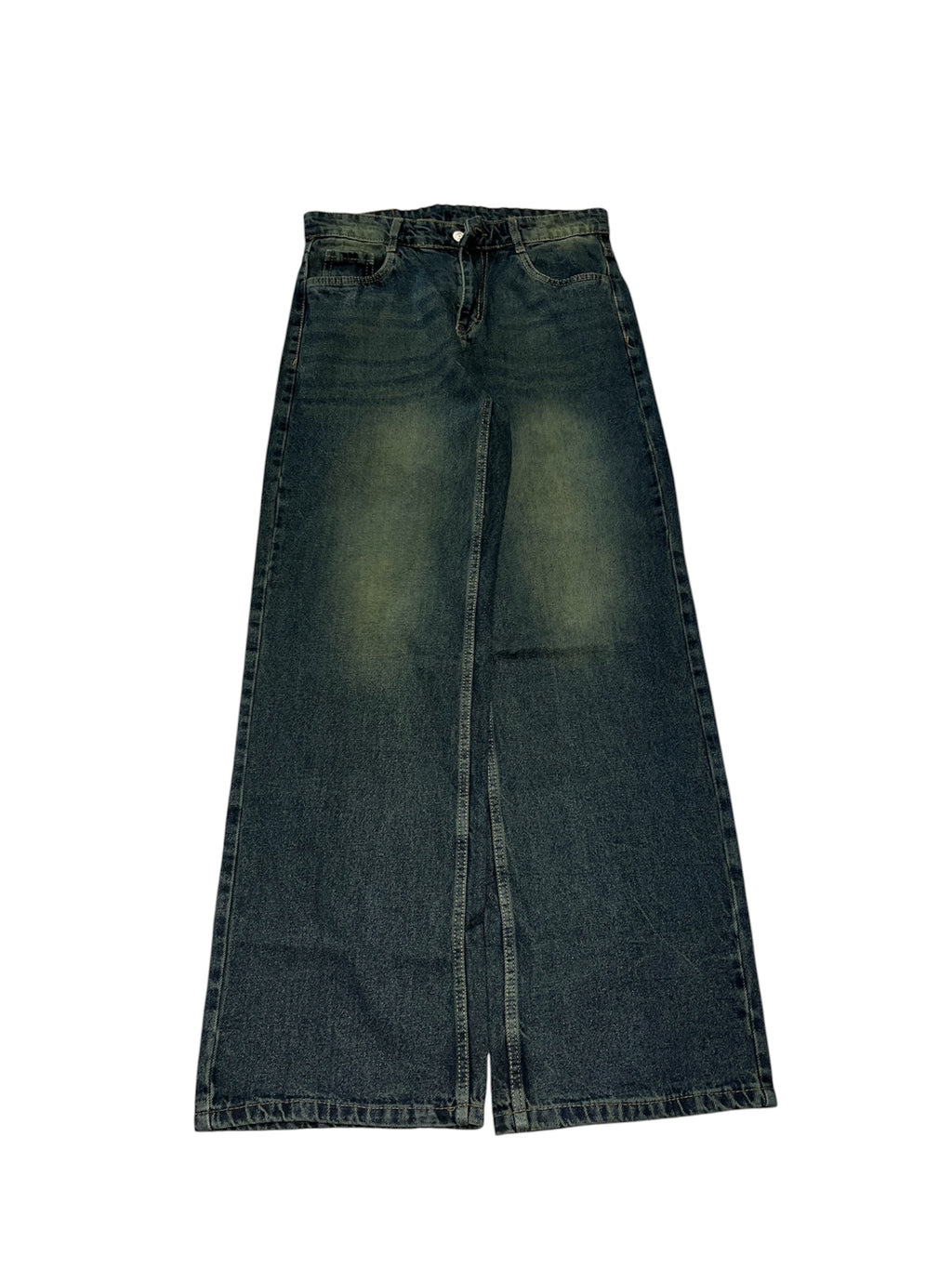 Unisex Baggy Denim Jeans-YDH7