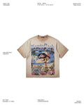 Faded Wash Graphic Unisex Oversized Tee