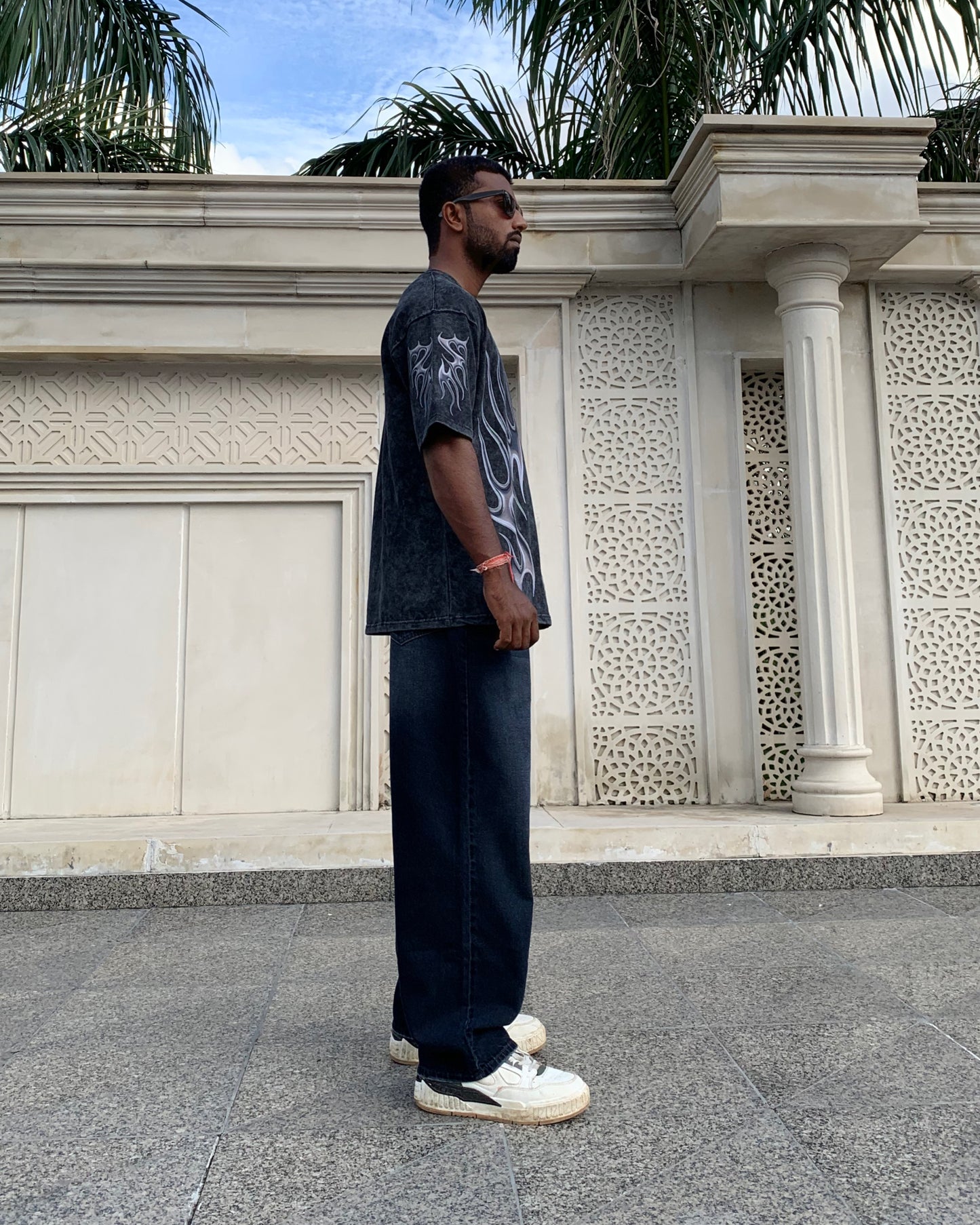 KARNAGE - Acid Washed Premium Oversized Unisex Tshirt | MITRASO