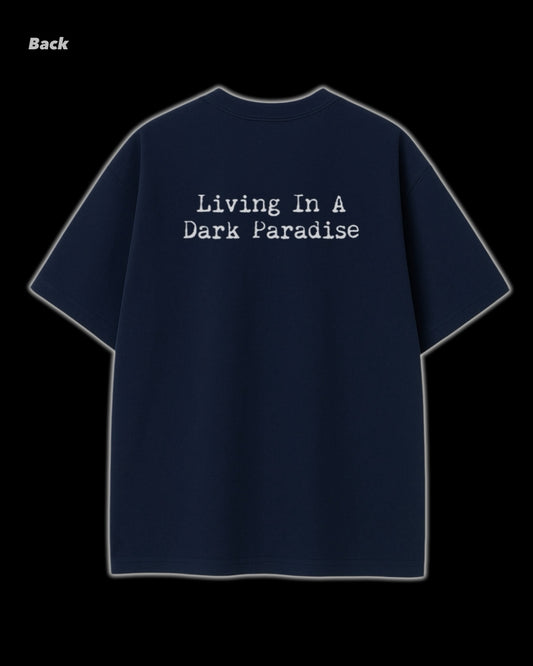 Lana Del Rey - Premium Oversized Unisex Tshirt | Navy Blue, Levender